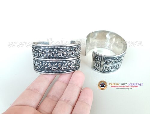 Kuchi German Silver Bangles