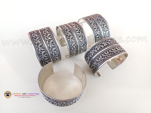 Kuchi German Silver Bangles - Image 2