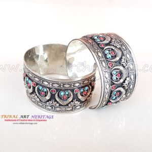 Kuchi German Silver Bangles