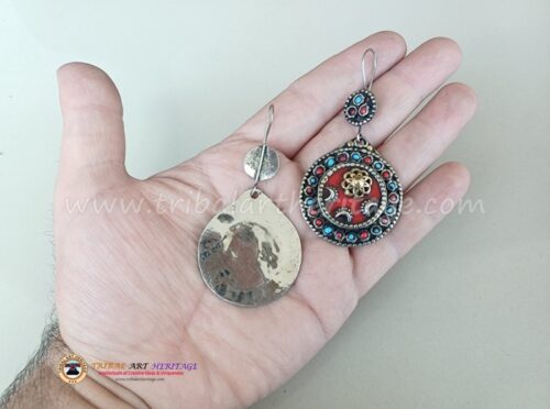 Kuchi German Silver Earrings - Image 5