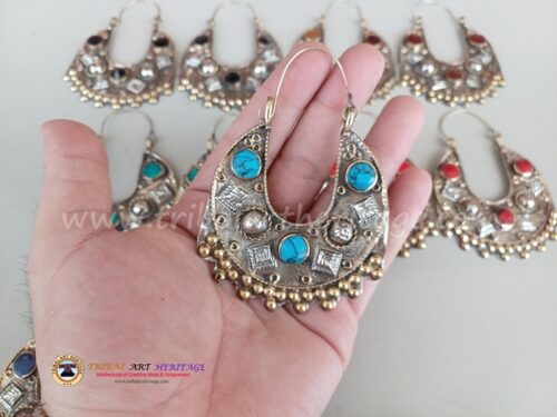 Tribal Kuchi Earrings - Image 3
