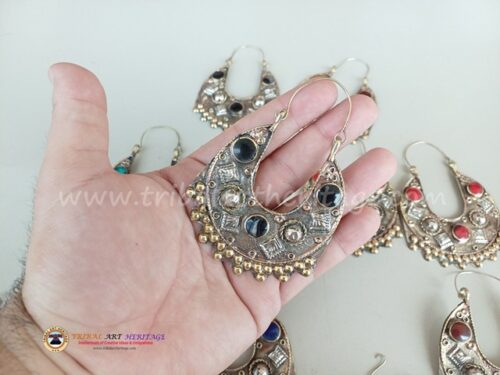 Tribal Kuchi Earrings - Image 4