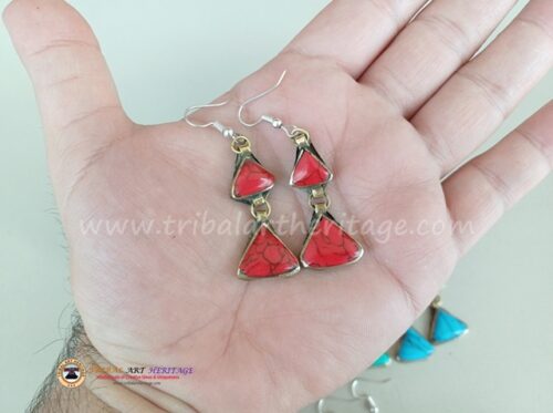 Tribal Kuchi Earrings - Image 3
