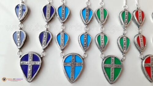 Kuchi Heart Shape Necklace - Image 2