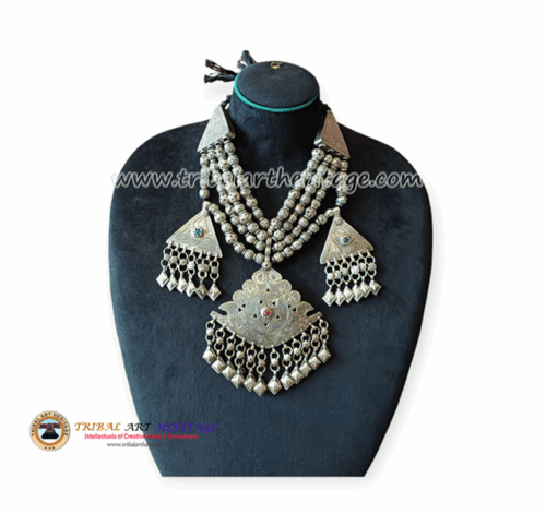 Kuchi Kashmiri Vintage Necklace - Image 3