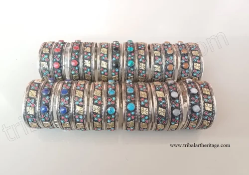 Kuchi Fashion German Silver Bangles - Image 3