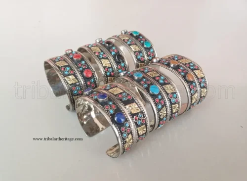 Kuchi Fashion German Silver Bangles - Image 4