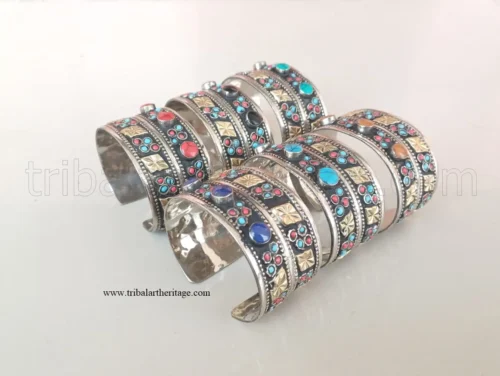 Kuchi Fashion German Silver Bangles - Image 5