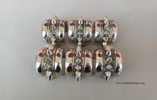 Tribal Kuchi Spike Bangles