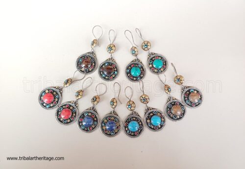 Kuchi German Silver Earrings