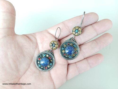 Kuchi German Silver Earrings - Image 2