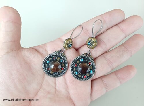 Kuchi German Silver Earrings - Image 3