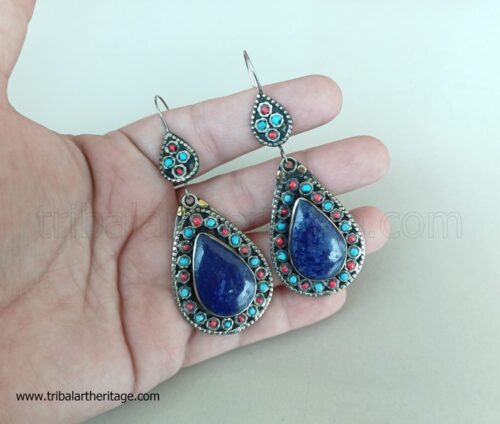 Kuchi German Silver Earrings - Image 4