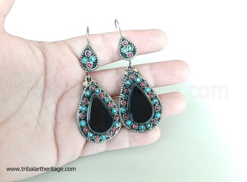Kuchi German Silver Earrings
