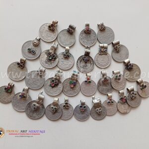Kuchi Vintage Multi Beaded Coins