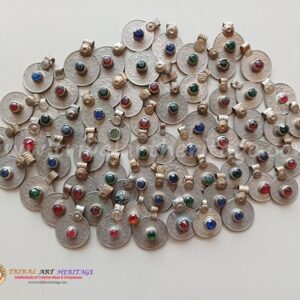 Kuchi Round Beaded Coins