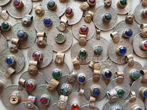 Kuchi Round Beaded Coins - Image 3