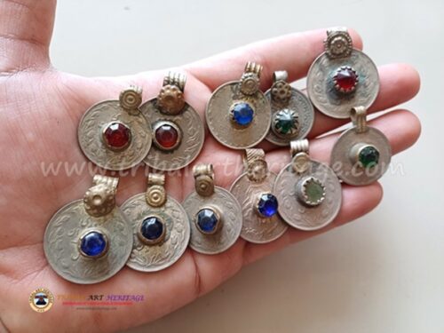 Kuchi Round Beaded Coins - Image 2