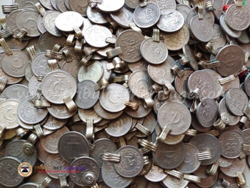 Kuchi Vintage 25 cents Small Coins - Image 3