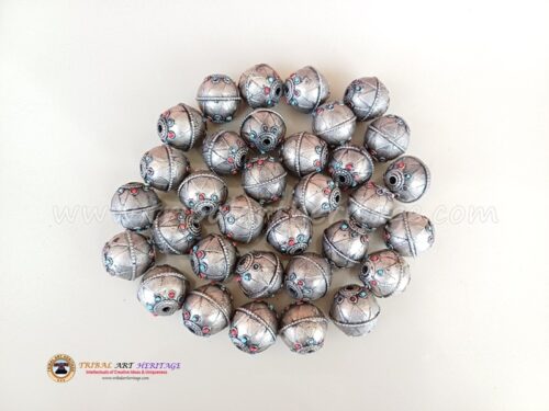 Tribal Kuchi Round Beads - Image 2