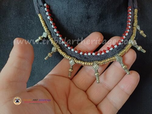 Kuchi Vintage Spike Choker - Image 2