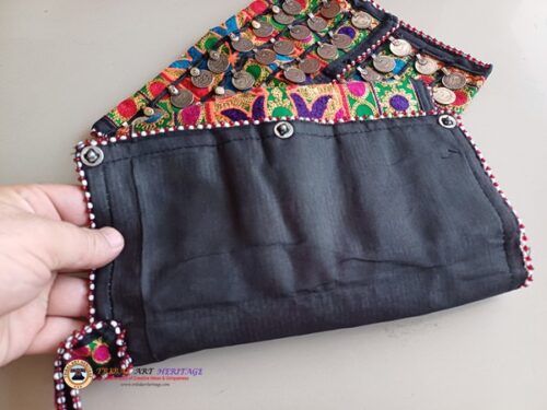 Kuchi Vintage Coins Bag/Clutch - Image 3