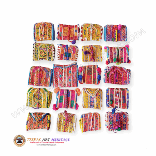 Kuchi Vintage Embroidery Purses - Image 2