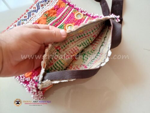 Kuchi Vintage Embroidery Bag - Image 4