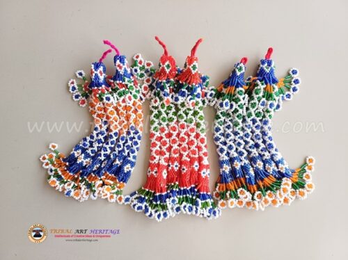 Tribal Long Beaded Tassels
