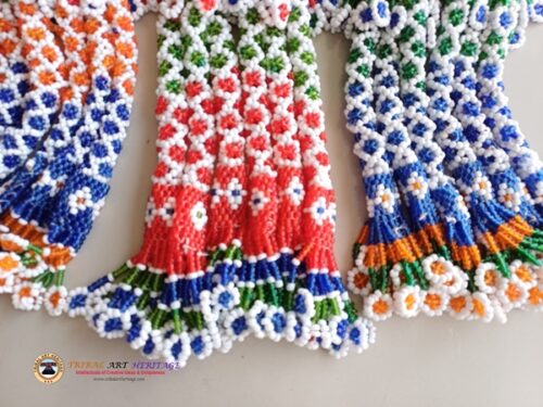 Tribal Long Beaded Tassels - Image 3