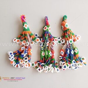 Tribal Medium Beaded Tassels
