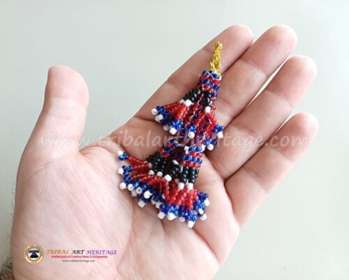 Tribal Small Beaded Tassels - Image 3