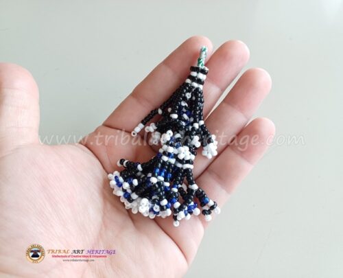 Tribal Small Beaded Tassels - Image 4